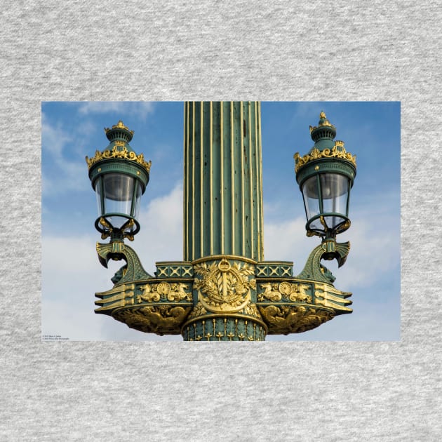 Lamp Post At Place De La Concorde - 2 © by PrinceJohn